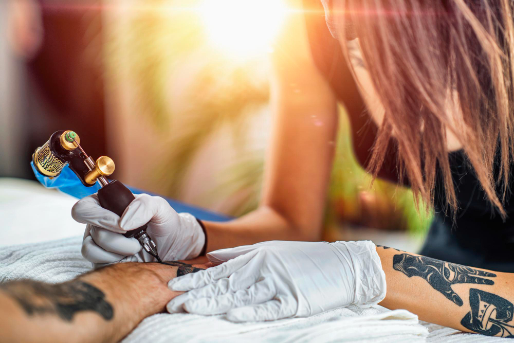 máquina de tatuar