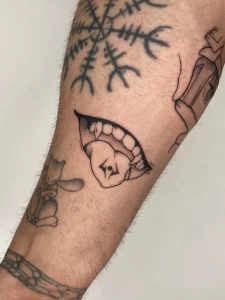 Jess - Anime - Blackwork 3