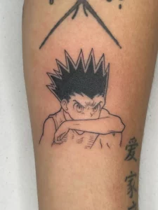 Jess - Anime - Blackwork 4