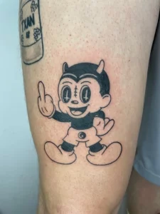Jess - Ilustracion - Blackwork