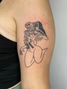 Jess - Ilustracion - Blackwork 3