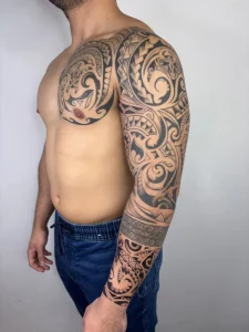 Jess - Maori - Blackwork 1