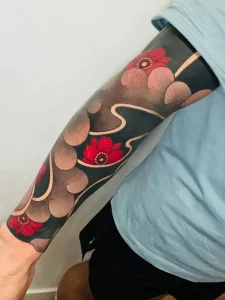 Thay - Blackwork - Tradicional Japones - Color 1